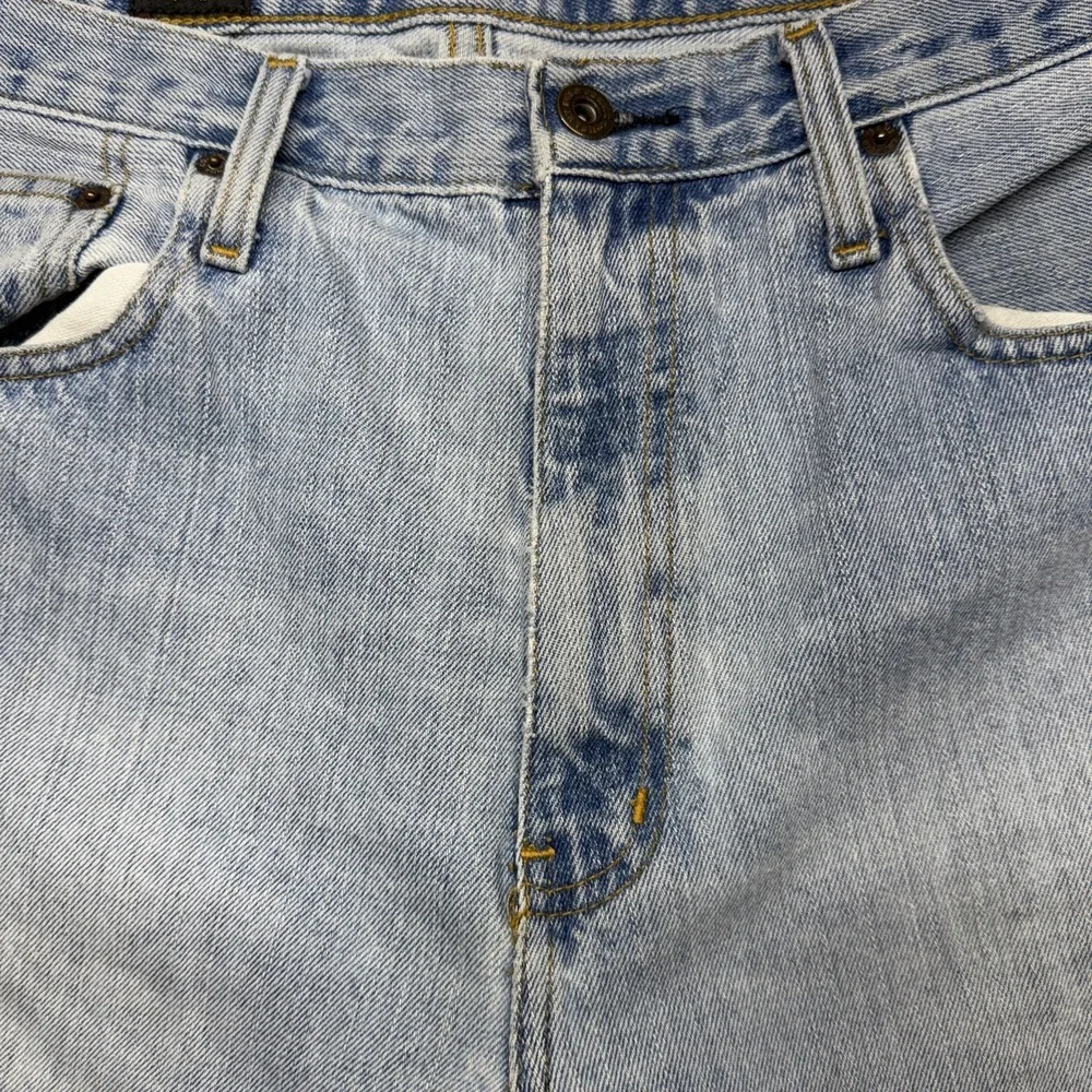 Polo Ralph Lauren Jeans Mens Straight Leg Light Wash Denim Jeans 34x32